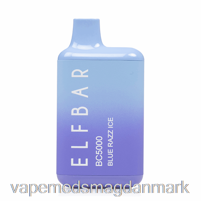 Vape Uden Nikotin Bc5000 0% Nul Nikotin Engangs Blue Razz Ice